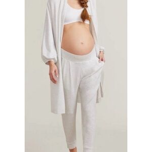 Hatch Nesting Gray Open Robe